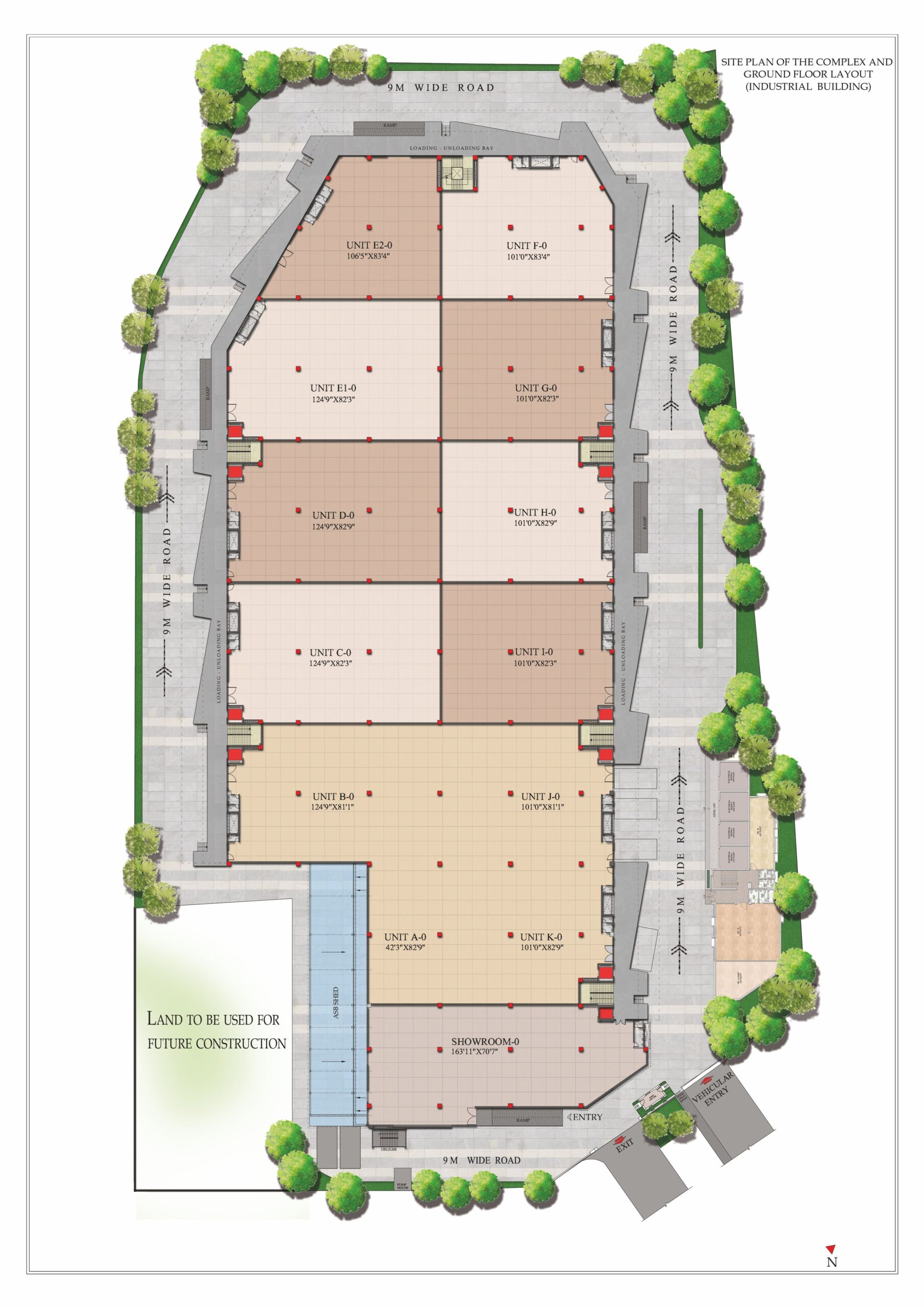Merrill Logistic Park Floor Plan